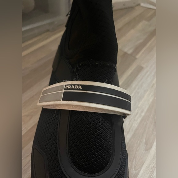Black Prada nylon sneakers - Picture 2 of 8